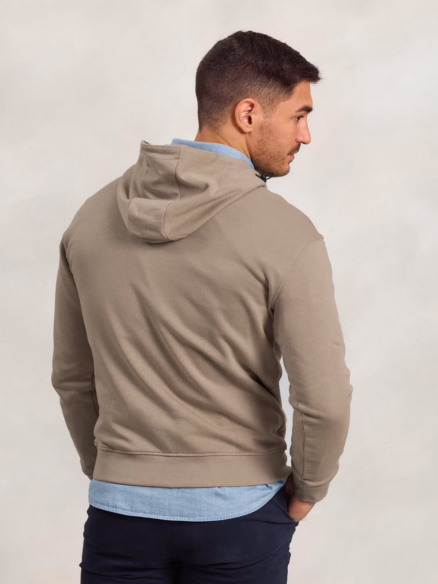 Half-Zip Hoodie Sweatshirt | Piedra