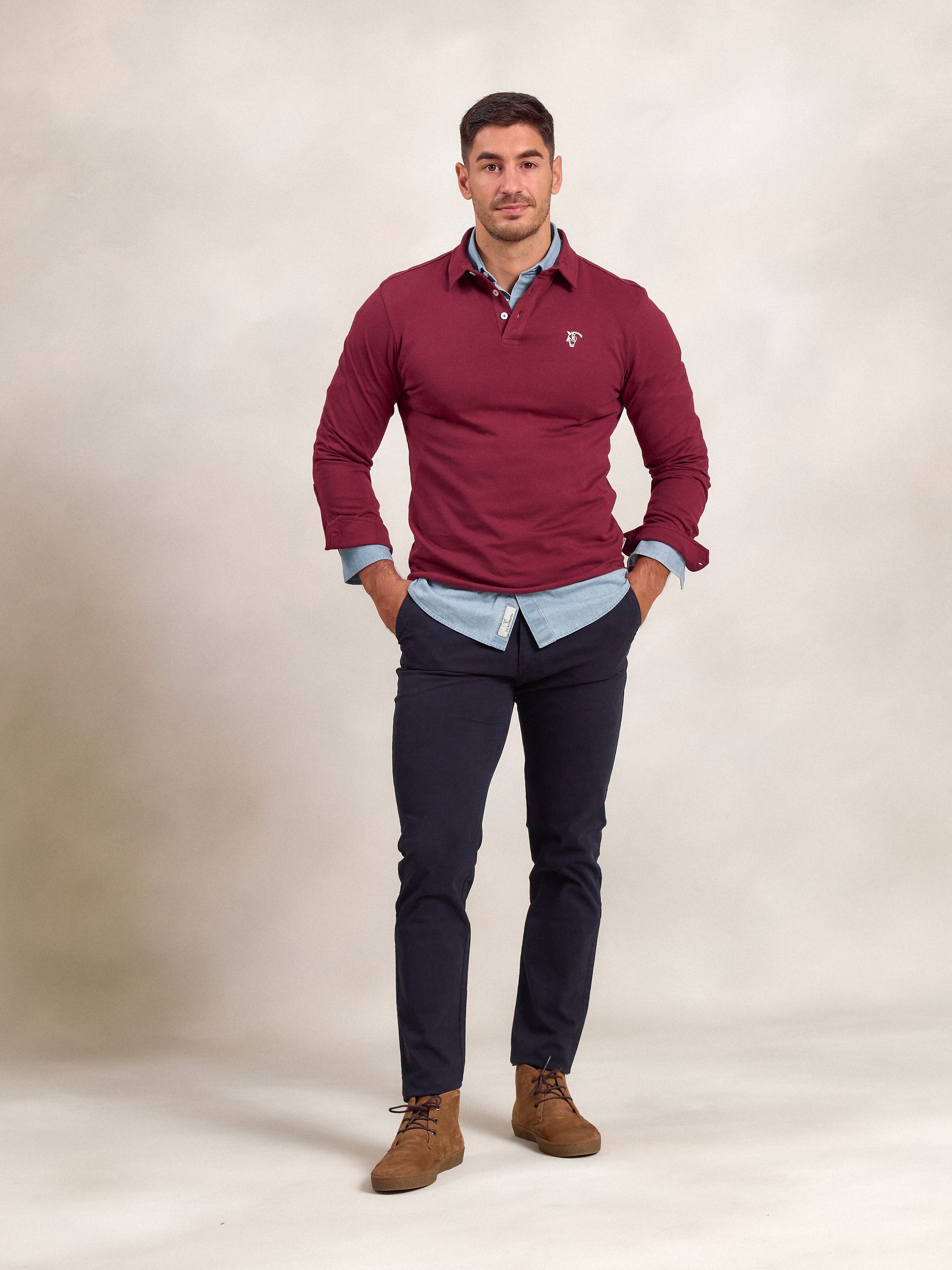 Polo Básico | Burgundy