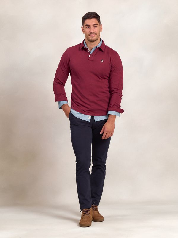 Polo Básico | Burgundy