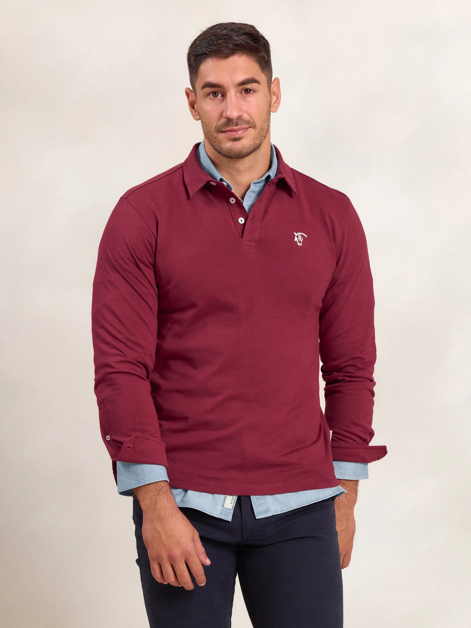Basic Polo | Burgundy