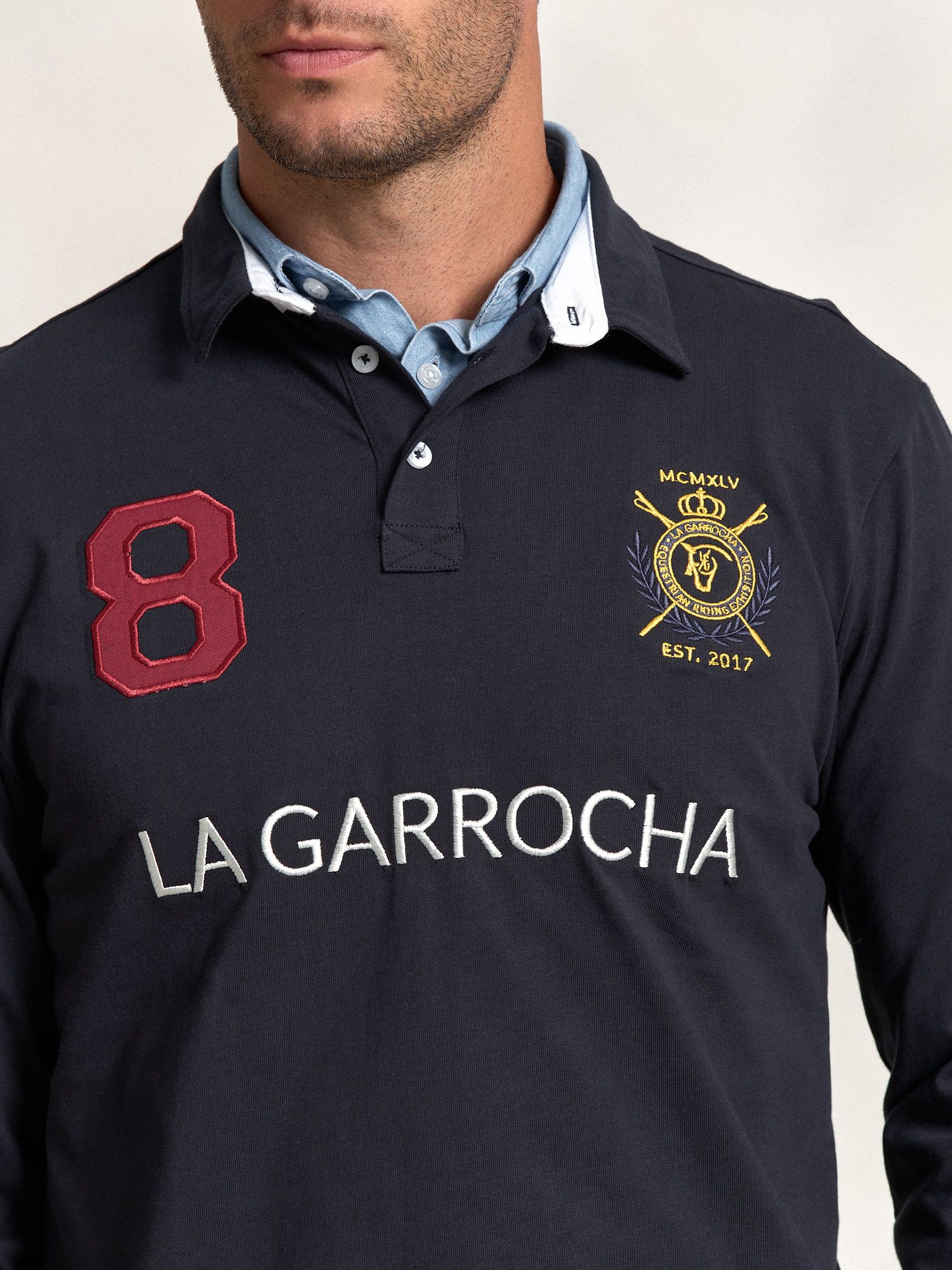 Polo Parches | Marino