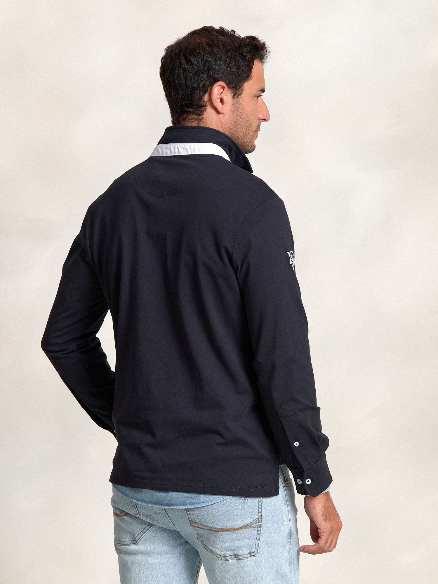 Polo Parches | Marino