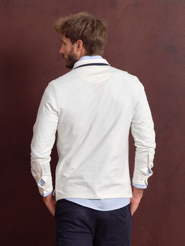 Polo com Patches | Crudo