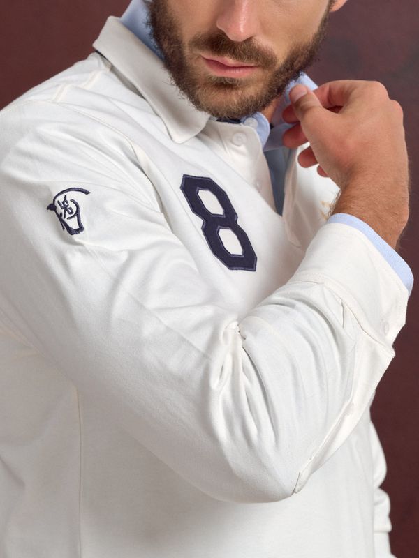 Polo com Patches | Crudo