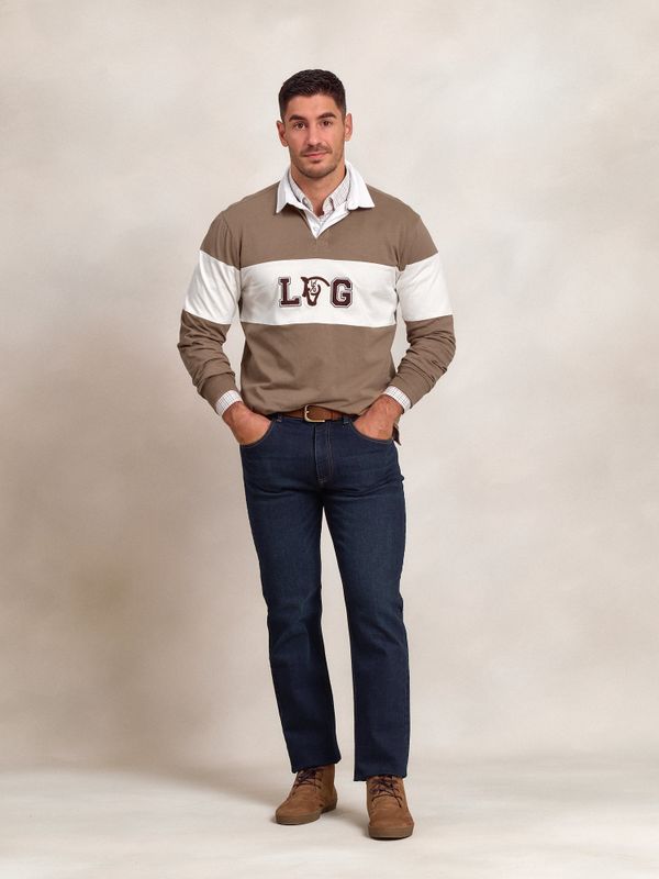 Polo LG Equestrian | Sepia
