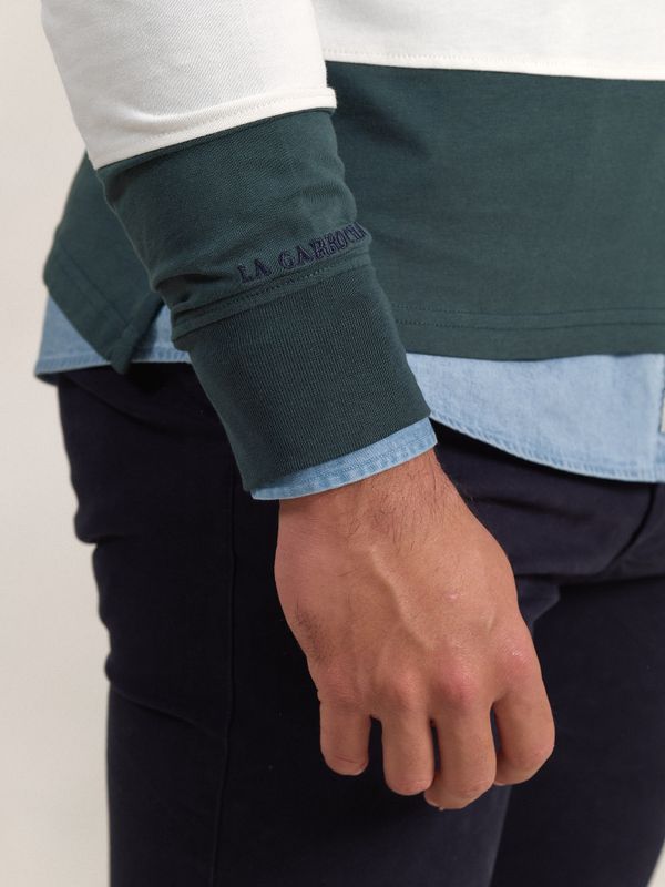 Polo Listrado com Número | Egeo