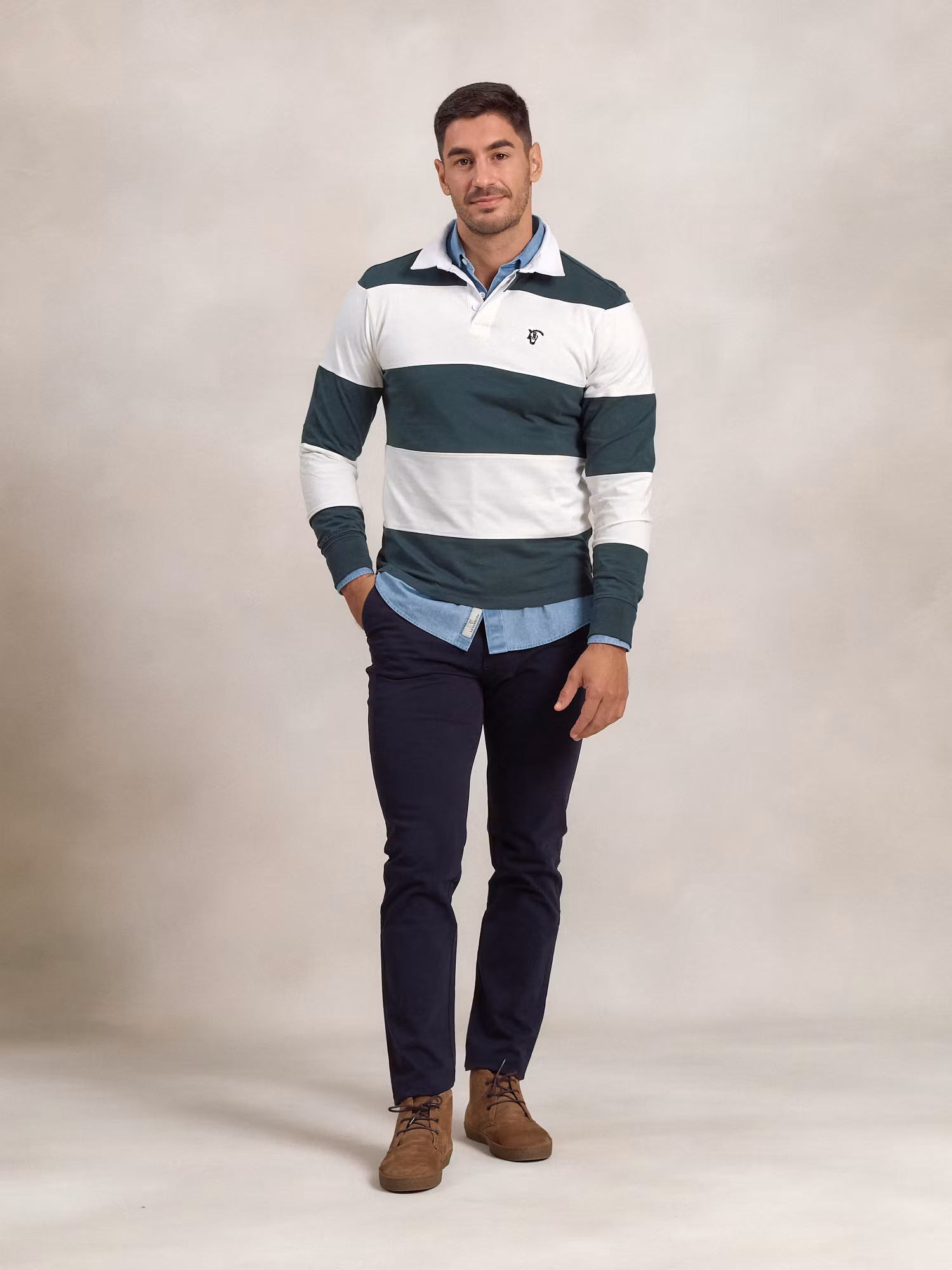 Polo Rayas Número | Egeo