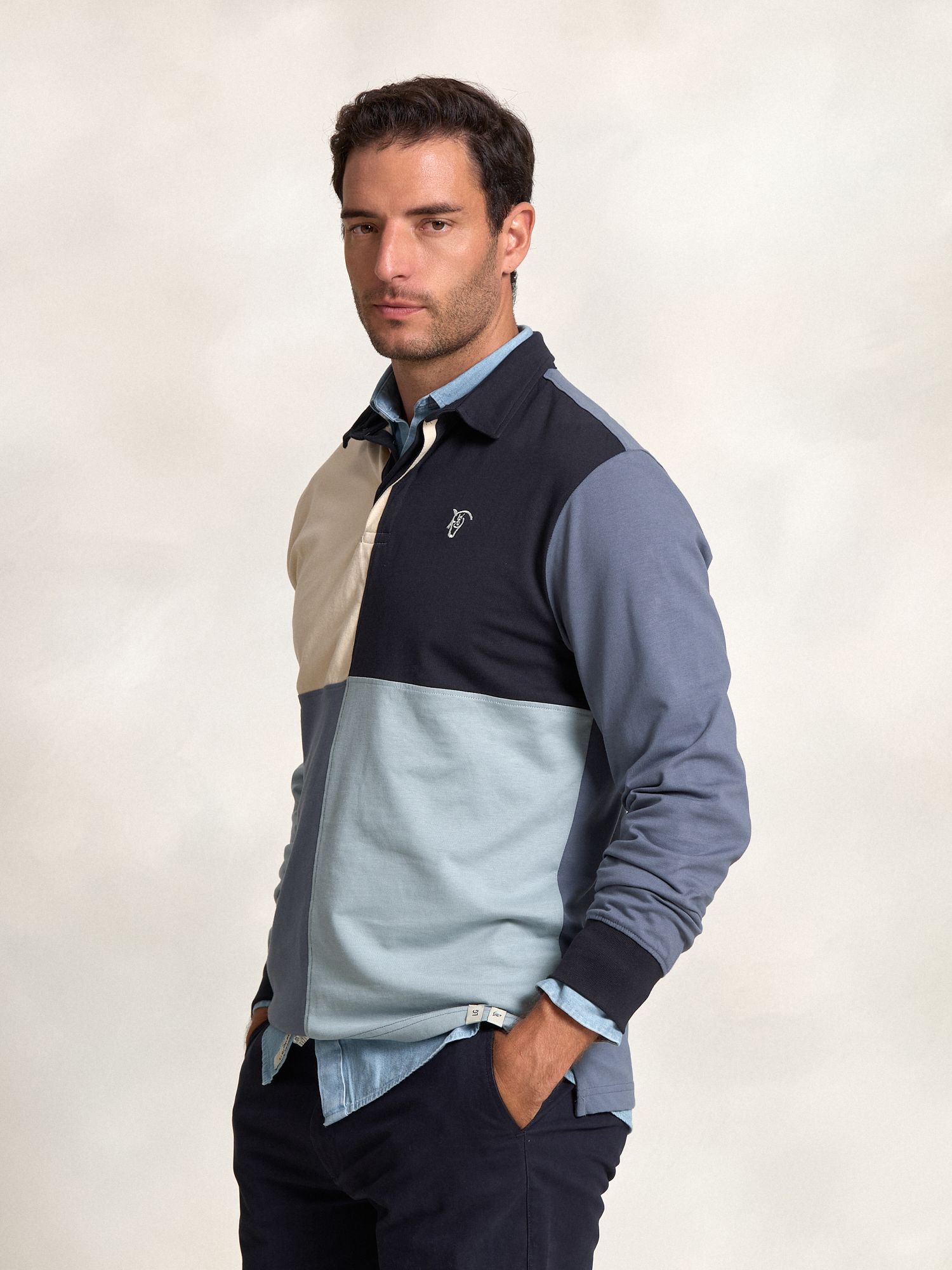 Polo Multicolor | Marino