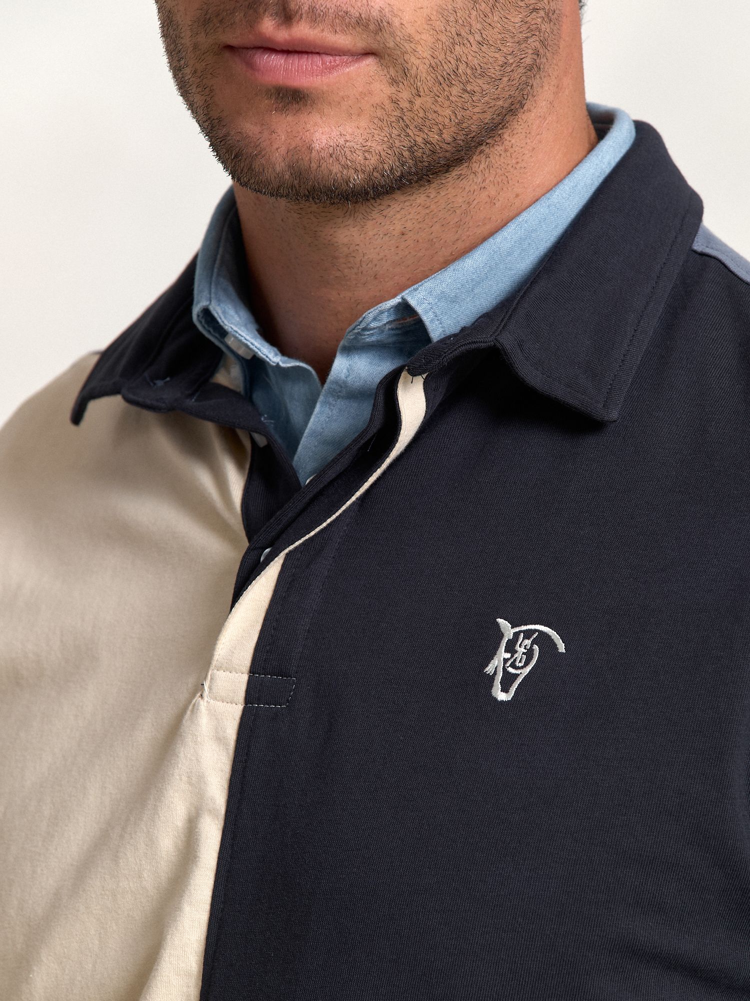 Polo Multicolor | Marino