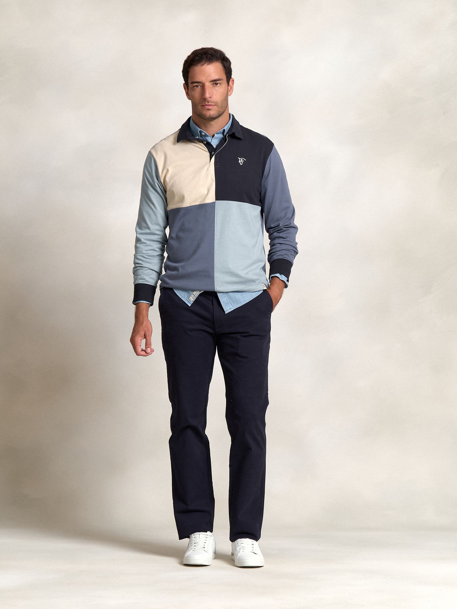 Polo Multicolor | Marino