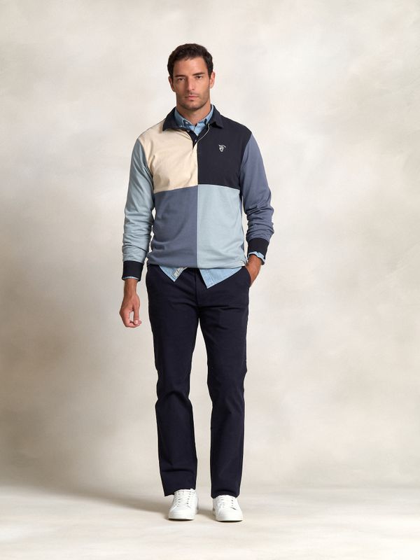 Polo Multicolorido | Marino