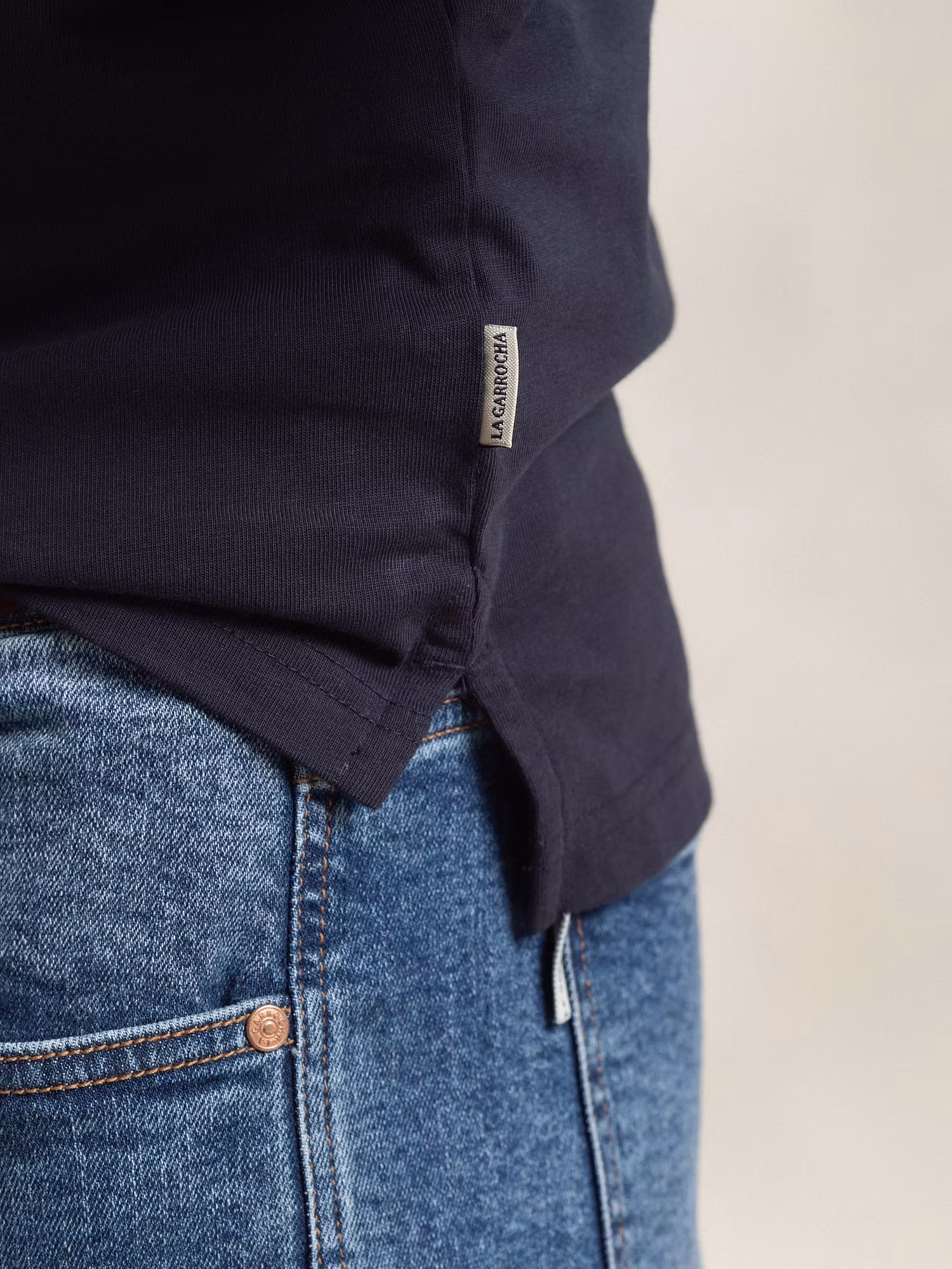 Polo Cuello Pana | Marino