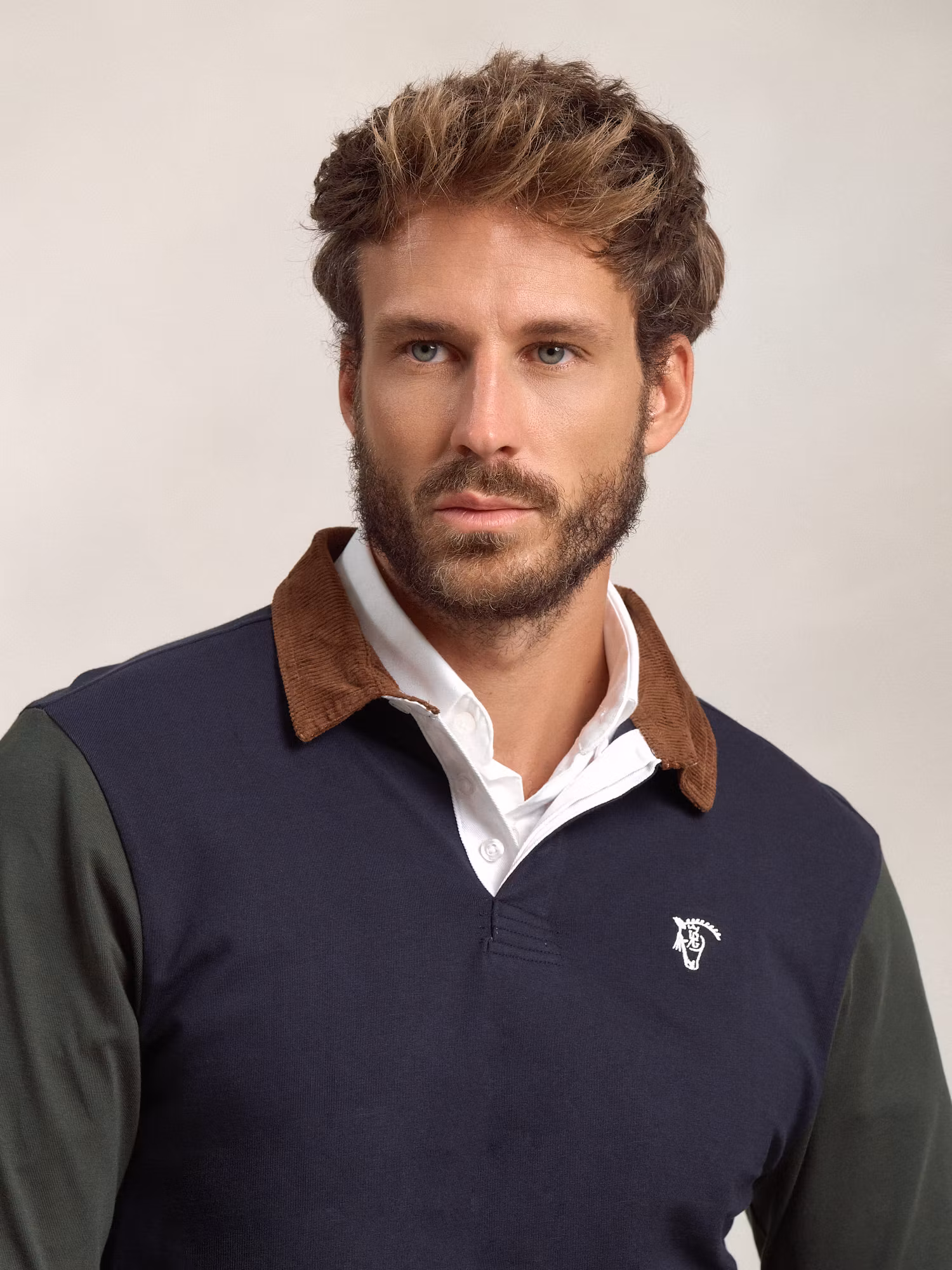 Polo Cuello Pana | Marino