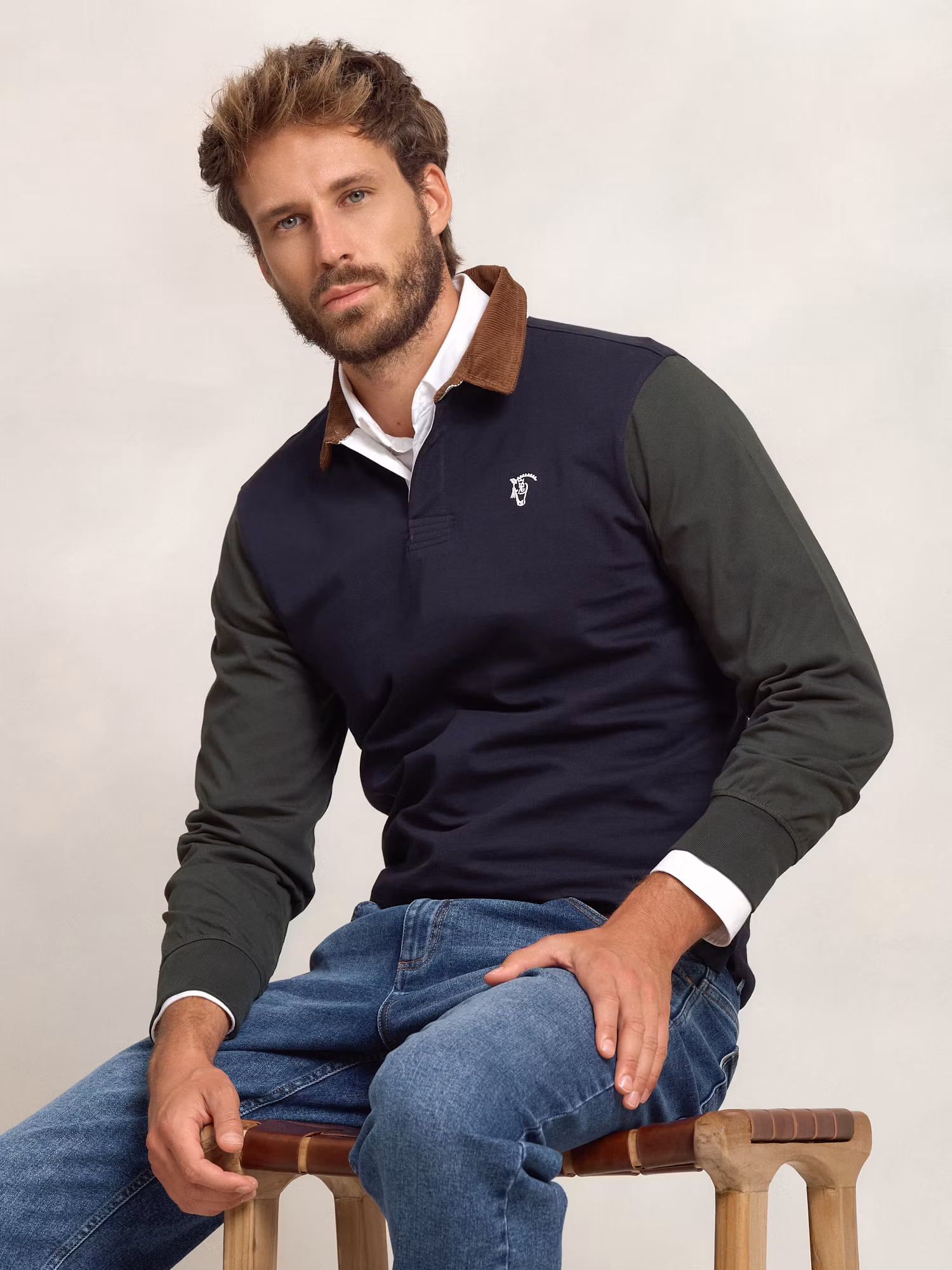 Polo Cuello Pana | Marino