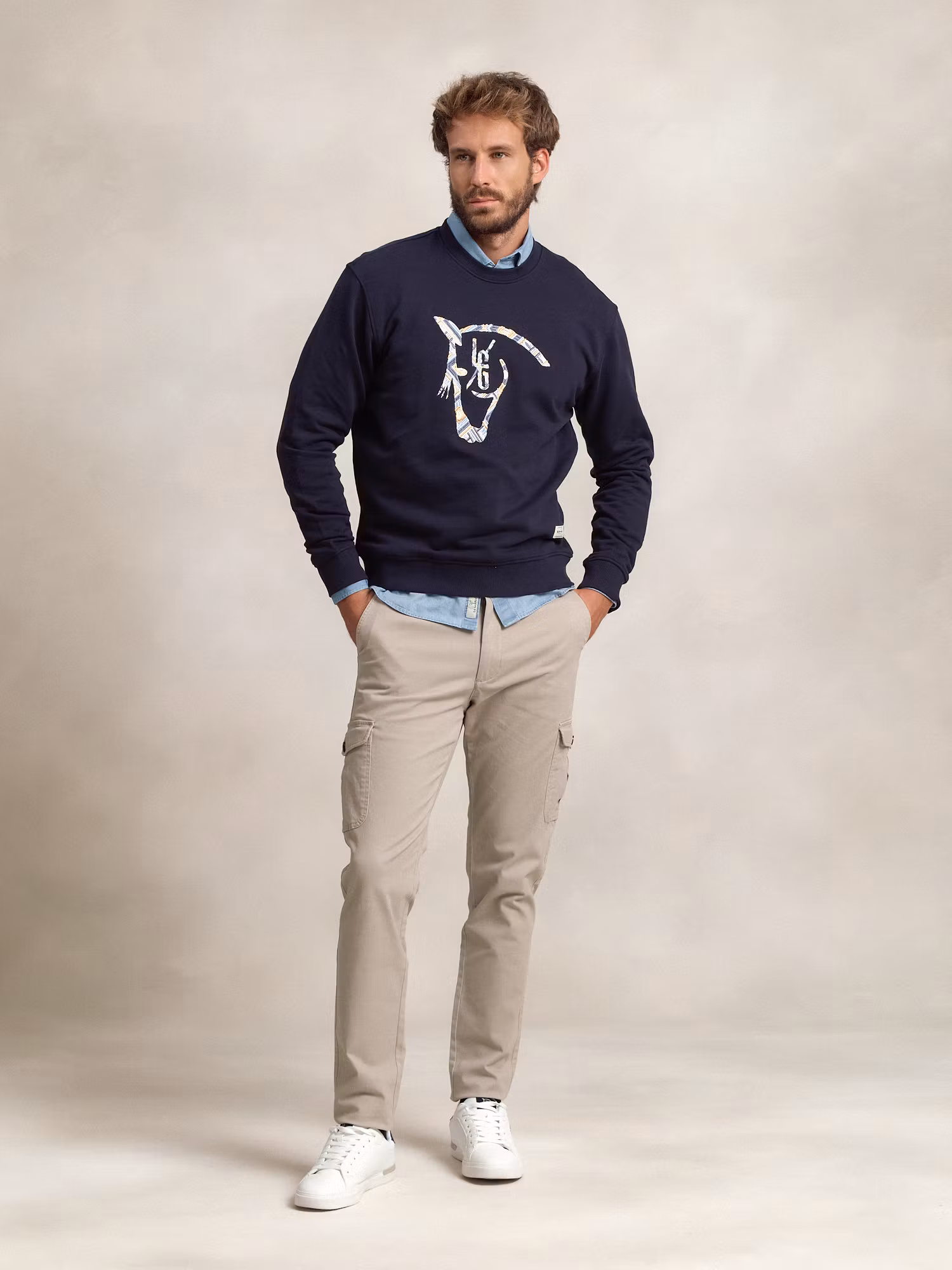 Ethnic Sweatshirt | Marino