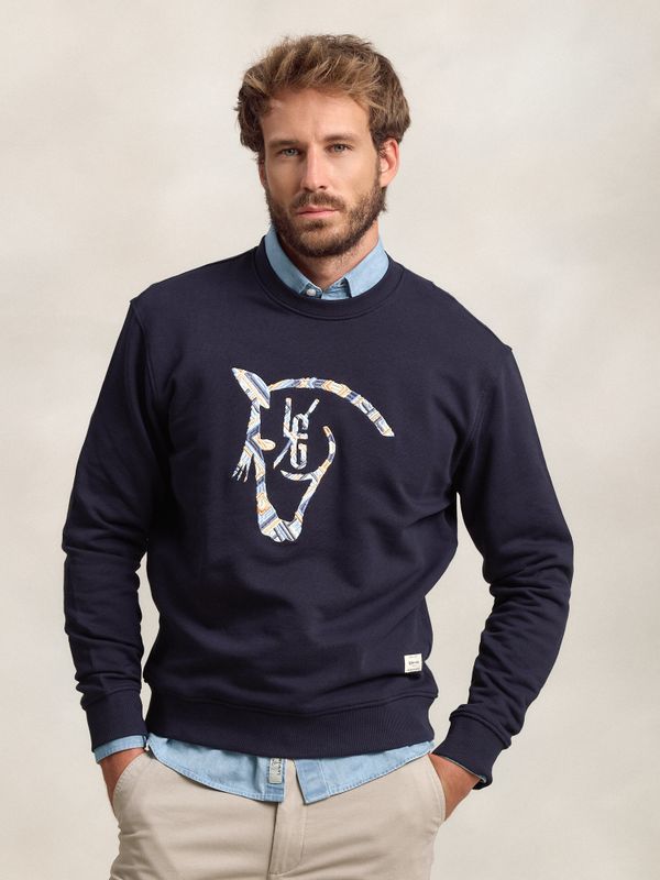 Sweatshirt Étnico | Marino