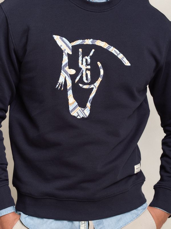 Sweatshirt Étnico | Marino