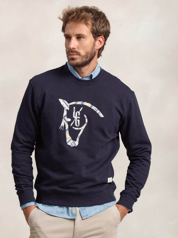 Sweatshirt Étnico | Marino