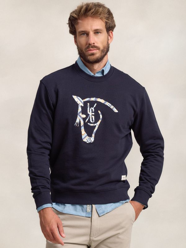 Sweatshirt Étnico | Marino