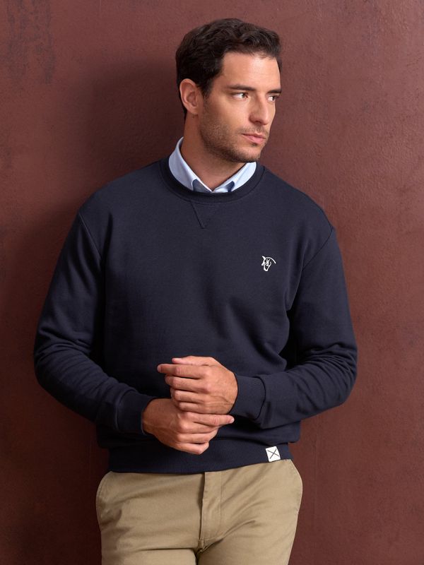 Sweatshirt Básica | Marino