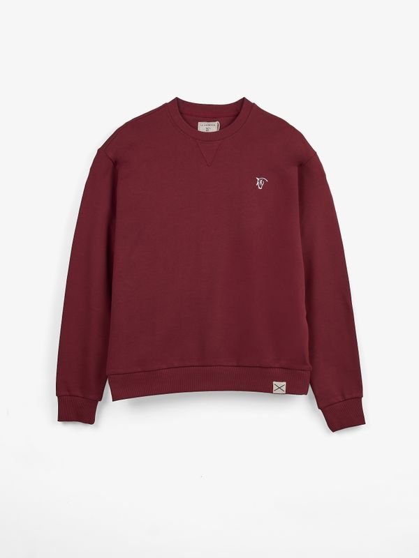 Sweatshirt Básica | Burgundy