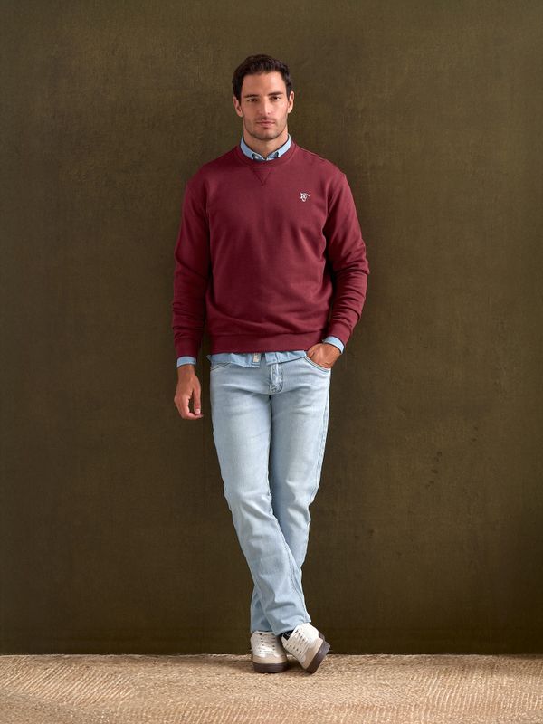 Sweatshirt Básica | Burgundy