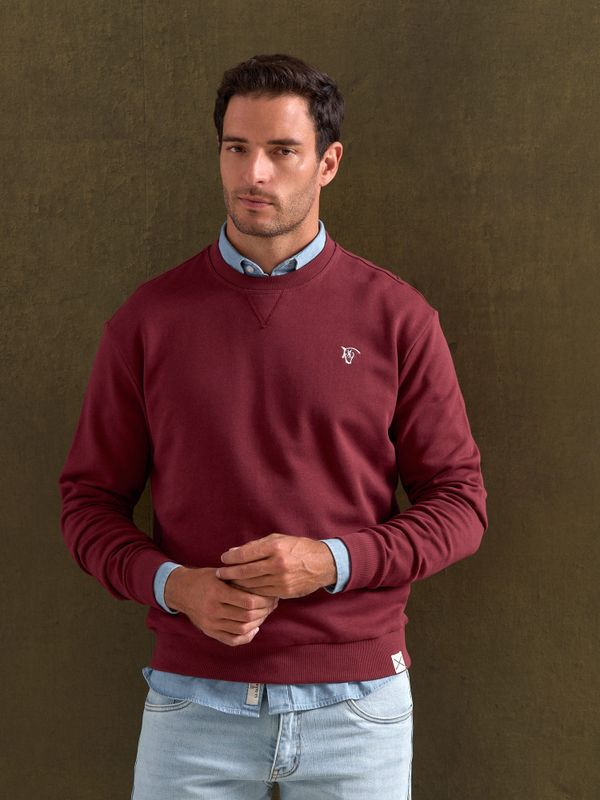 Sweatshirt Básica | Burgundy