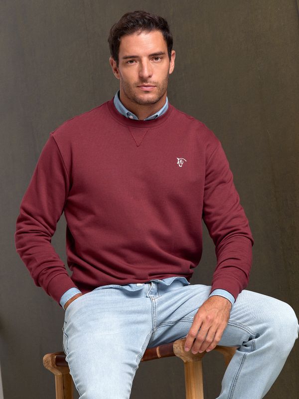 Sweatshirt Básica | Burgundy
