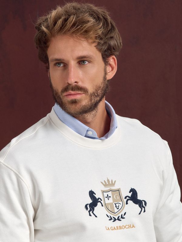 Sweatshirt Escudo | Crudo