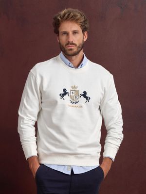 Sweat-shirt Emblème | Crudo