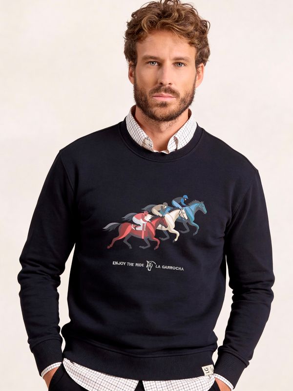 Sudadera Enjoy The Ride | Marino