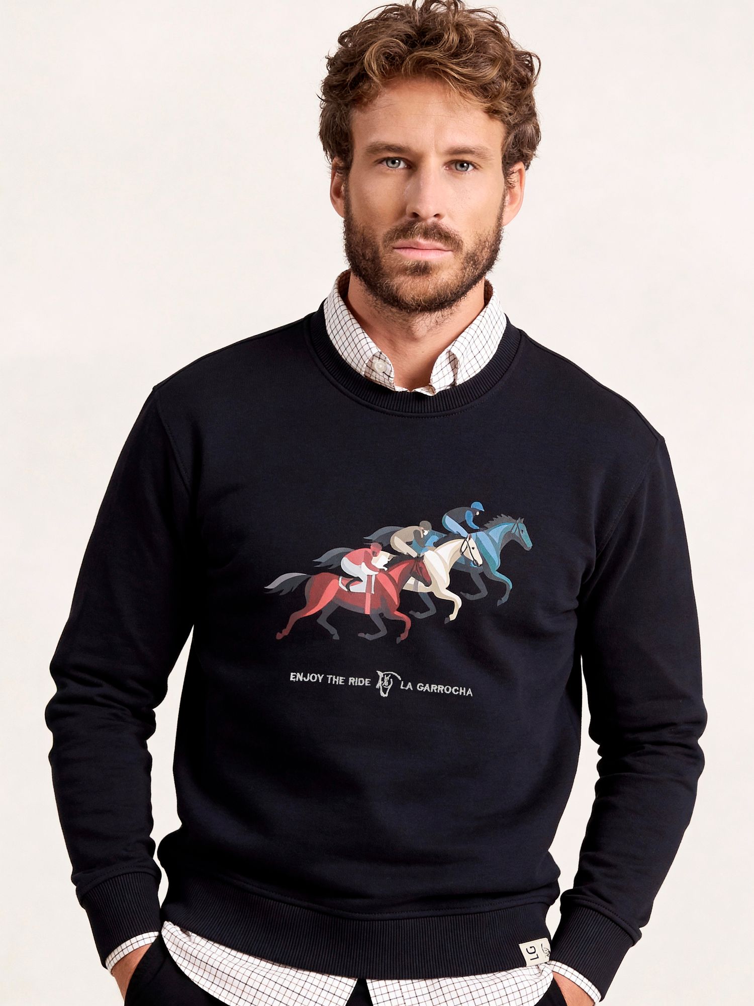 Sudadera Enjoy The Ride | Marino