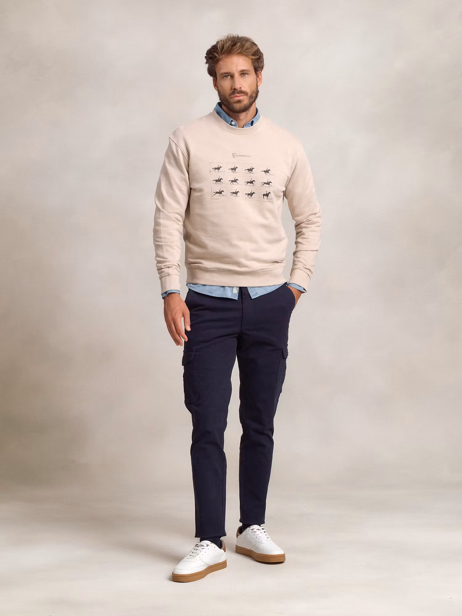 Vintage Sweatshirt | Nude