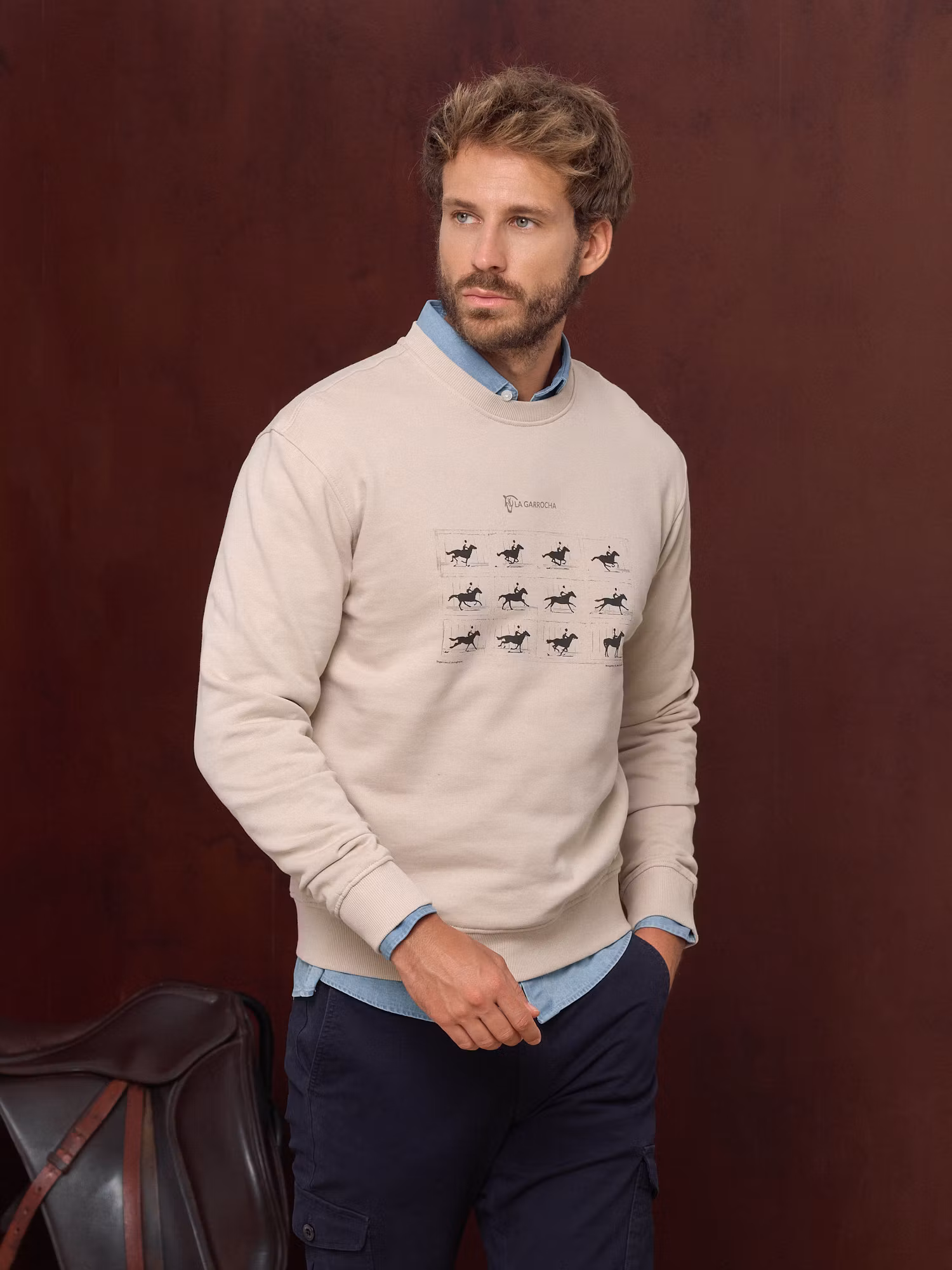 Vintage Sweatshirt | Nude