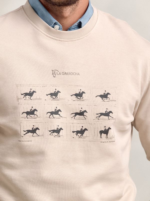 Sweatshirt Vintage | Nude