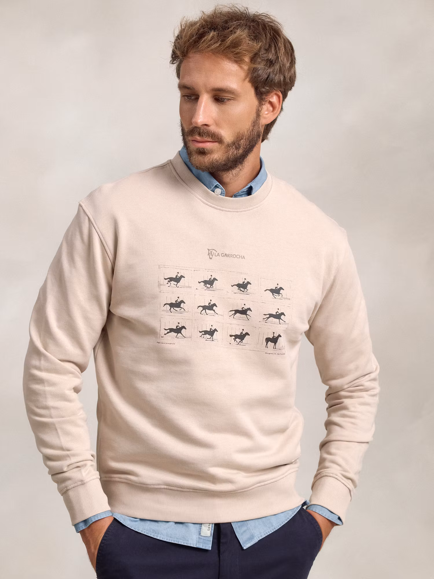 Vintage Sweatshirt | Nude