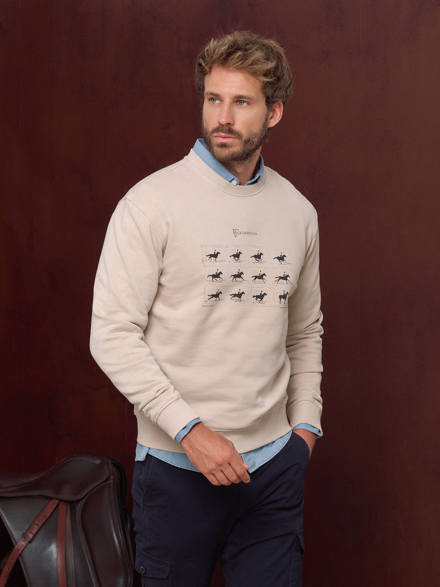 Sweat-shirt Vintage | Nude