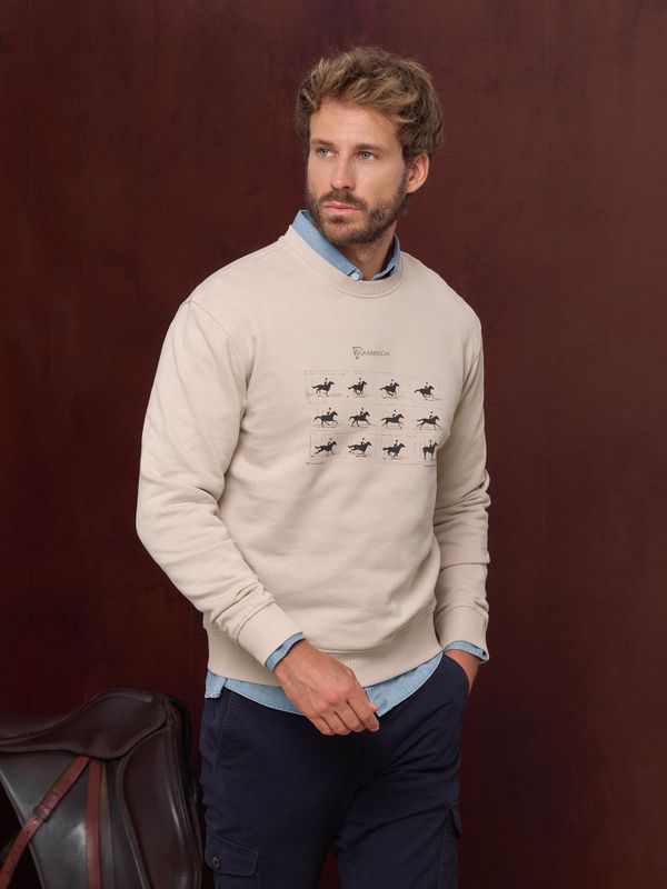 Vintage Sweatshirt | Nude