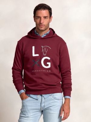 LG Hoodie | Burgundy