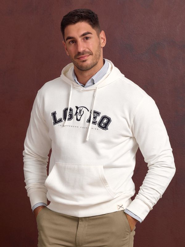 Sweatshirt com Capuz Varsity | Crudo 