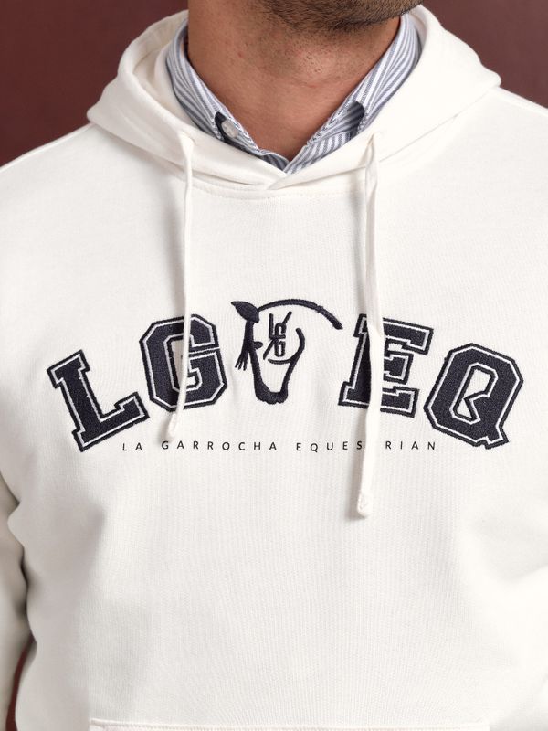 Sweatshirt com Capuz Varsity | Crudo 