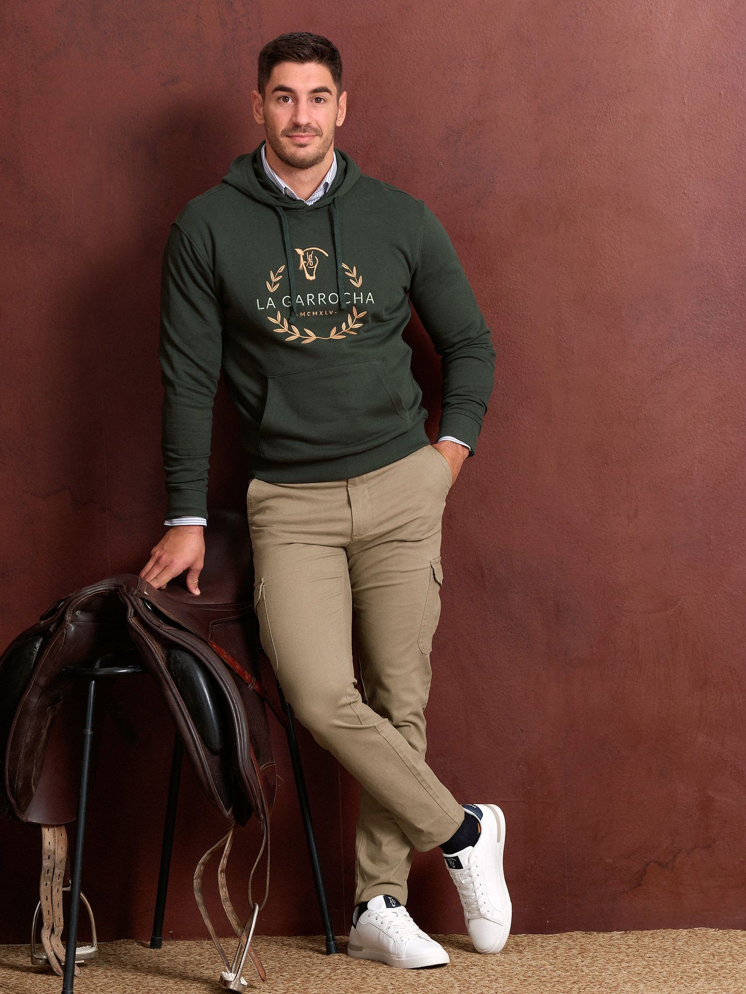 Sudadera Capucha Laurier | Abeto