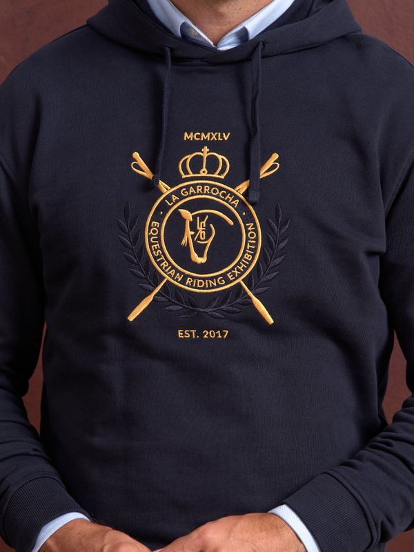 Sweatshirt com Capuz Escudo | Marino