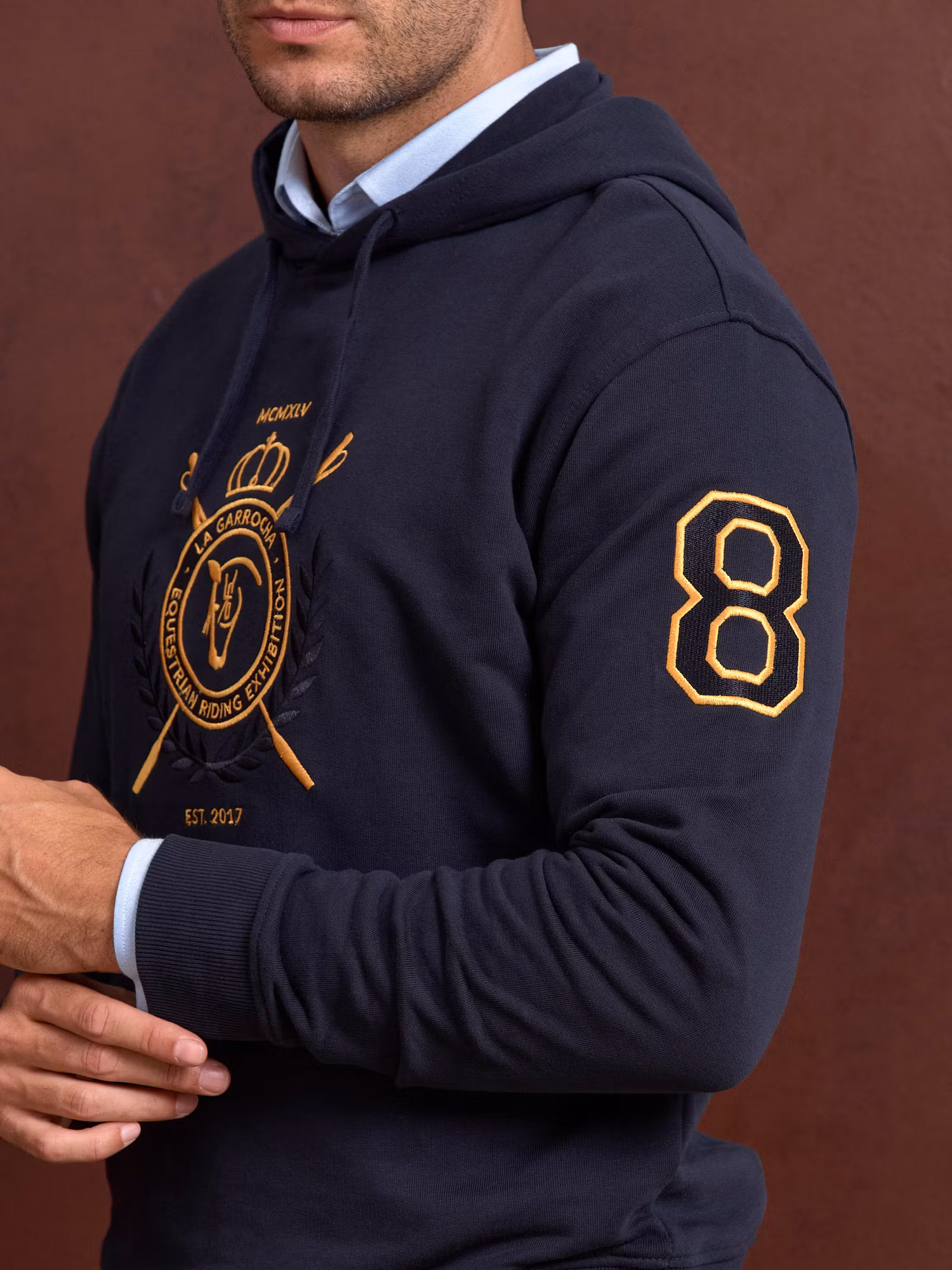 Emblem Hoodie | Marino