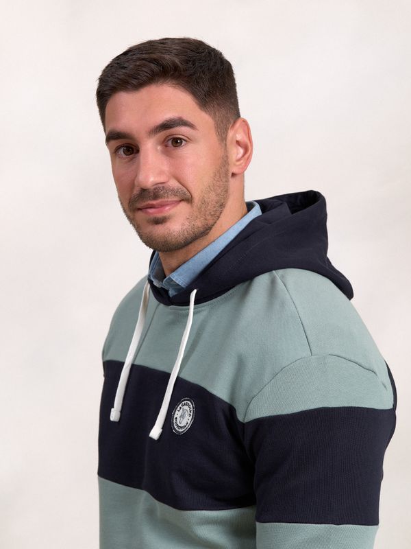 Sweatshirt Com Capuz Listrada | Océano