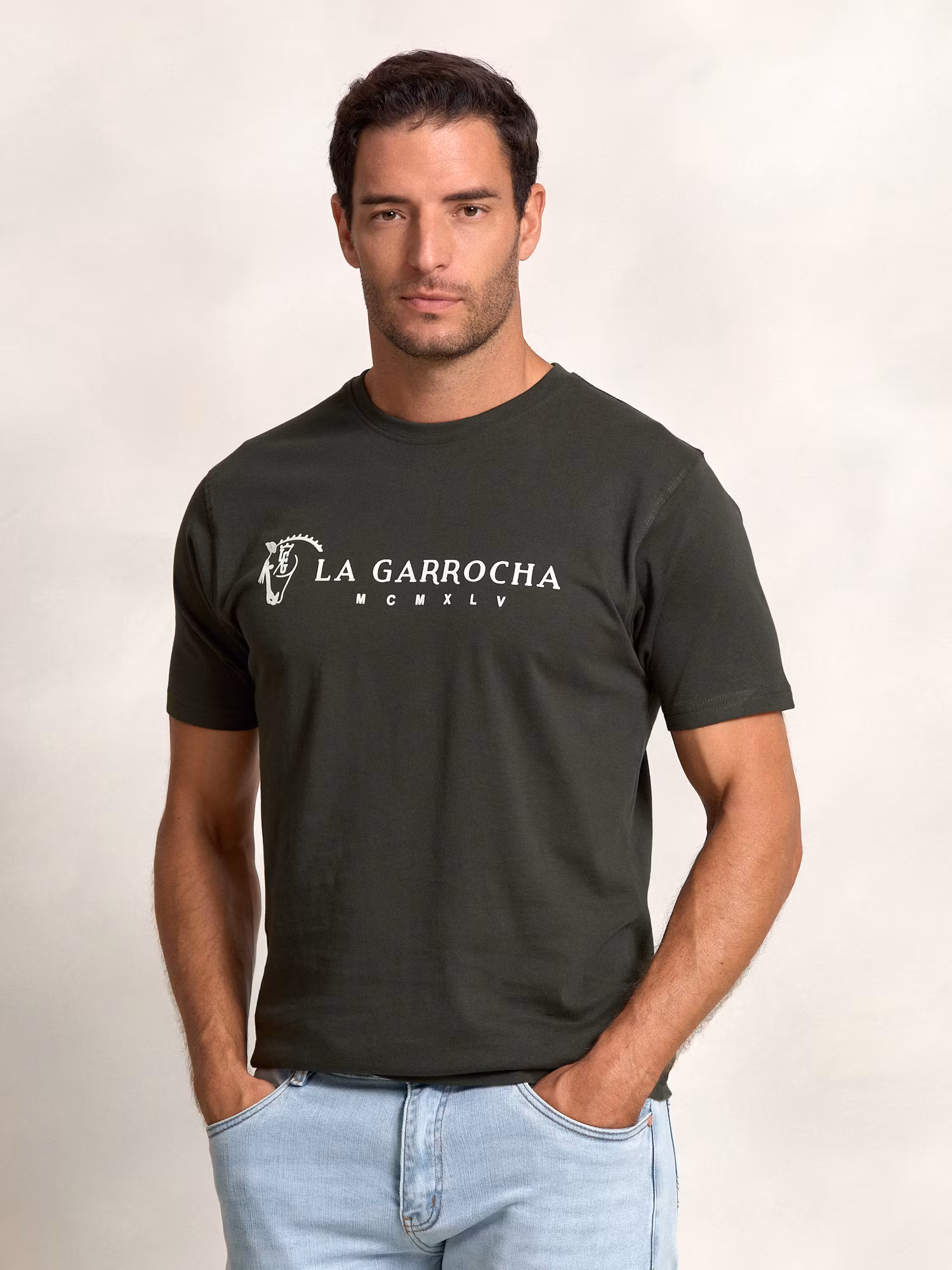 Classic Flock Print T-shirt | Abeto