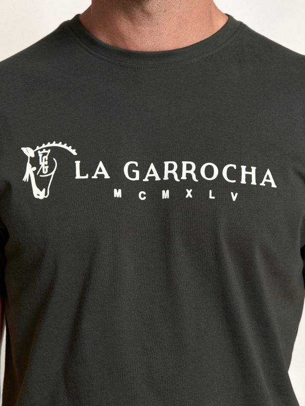 T-shirt Flock Print Clássica | Abeto