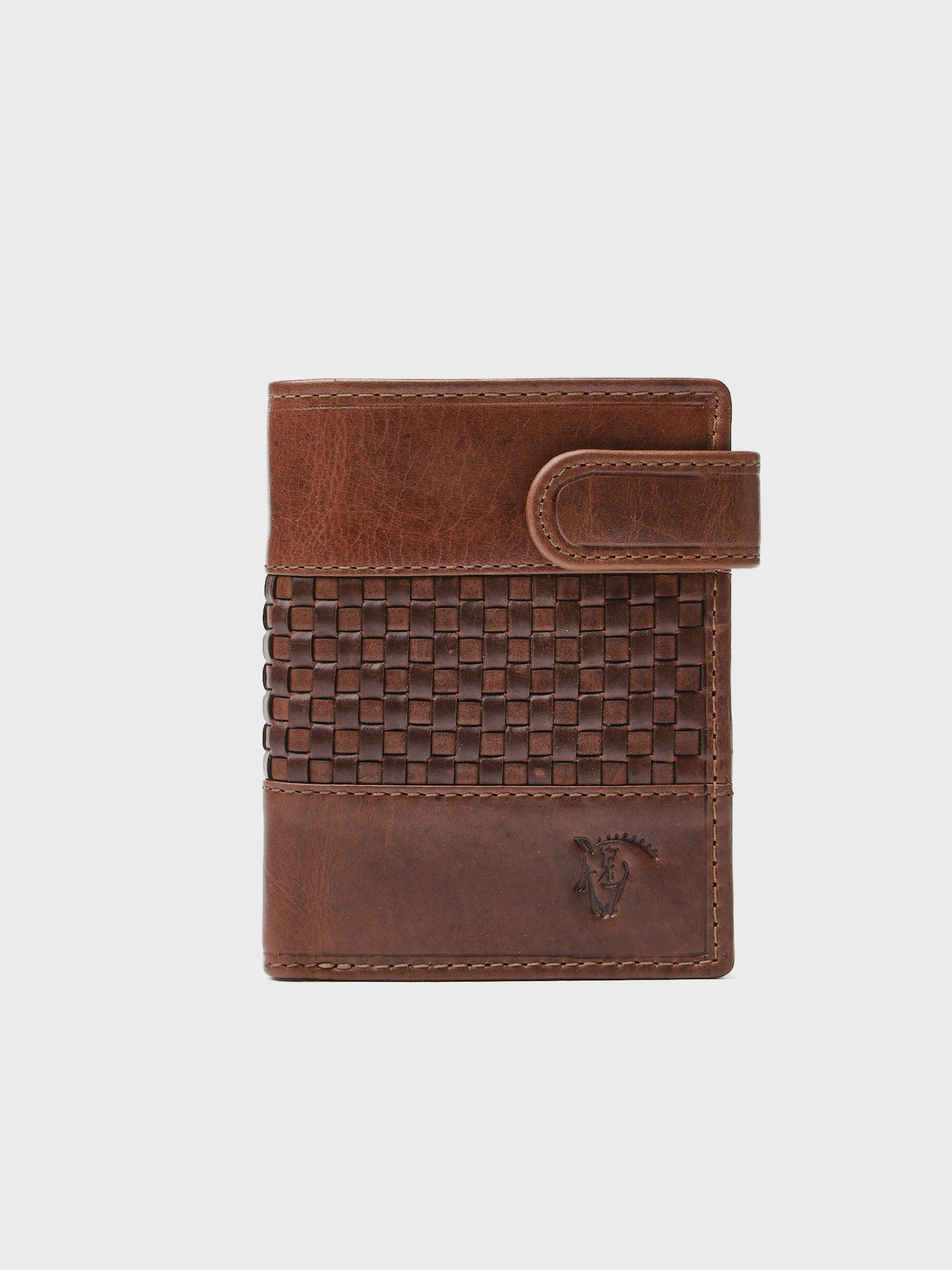 Braided Vertical Wallet