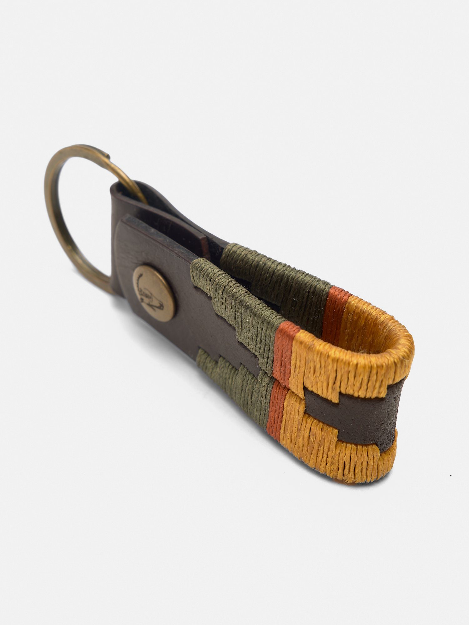 Porta-chaves em pele Cervera