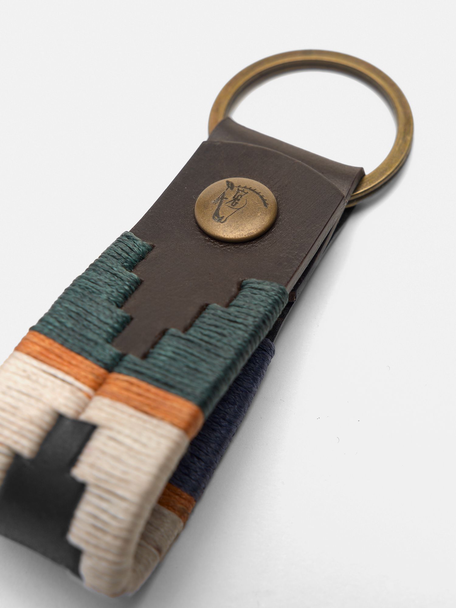 Porta-chaves em pele Malvasía